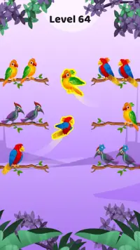 головоломки сортировка птиц Screen Shot 5