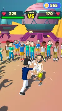 Toony Fight 3d (Street Fight) Screen Shot 2