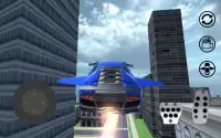 Flying Extreme Car 3D Screen Shot 5
