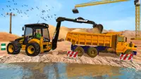 River Sand Excavator 3D Sim Screen Shot 1