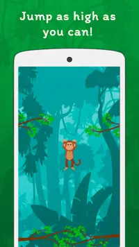 Jungle Monkey Jump Screen Shot 0