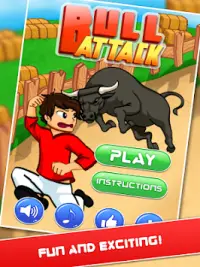 Bull Attack Screen Shot 5