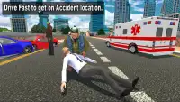 Big Ambulance Doctor Rescue 3D Screen Shot 3