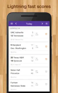 Women's College Basketball Live Scores & Stats Screen Shot 0