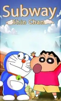 Shin chan Subway rush Screen Shot 0