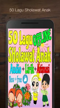 Lagu Anak Muslim & Sholawat Nabi Screen Shot 0