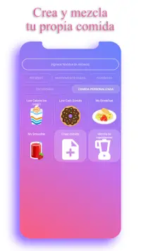contador de calorias - EasyFit Screen Shot 2