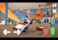 Brick Car Crash Online Blocks Simulator 2020 Screen Shot 0