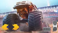 Offroad Monster truck- top racing stunt games 2021 Screen Shot 3