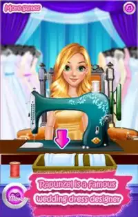 Rapunzel Wedding Dress Design Screen Shot 1