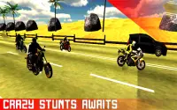 Real Moto Rider Highway Racing Screen Shot 2