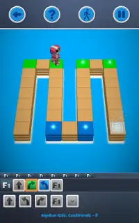 AlgoRun Kids : Coding game for kids Screen Shot 2