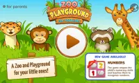 Zoo Playground: Games for kids Screen Shot 0