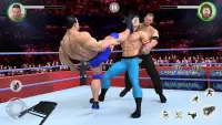 Männer-Tag-Team Wrestling Spiele: Kampfring Sterne Screen Shot 1