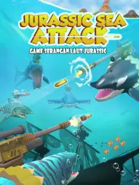 Jurassic Sea Attack-Game serangan laut Jurassic Screen Shot 6