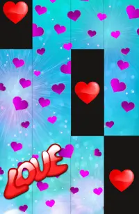 Piano Love & Hearts Tiles : Pink Magic Music Game Screen Shot 2