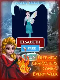 Icy Froz Elsa Queen Ice Fall Screen Shot 3
