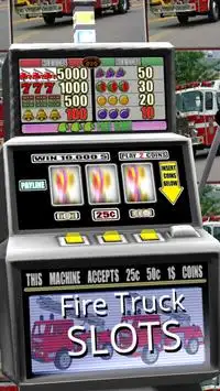3D Fire Truck Slots - Free Screen Shot 2