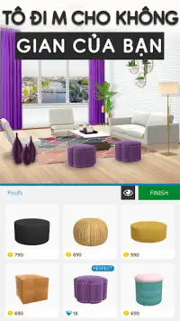 Thiết kế:Trò chơi thiết kế nhà, trang trí nội thất Screen Shot 3