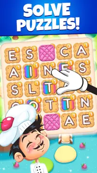 Words Cookie Blast: The game of crossword puzzles Screen Shot 0
