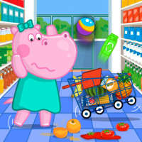 Kinder supermarkt: Einkaufen