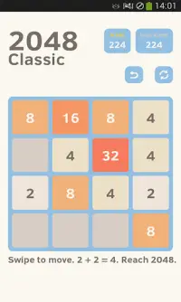 2048 klasik Screen Shot 2