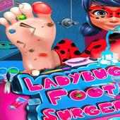 Miraculous Ladybug Nail_Foot Surgery Master Games