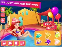 Arabian Doll Pool Party - Summer Girl Dress Up Screen Shot 2