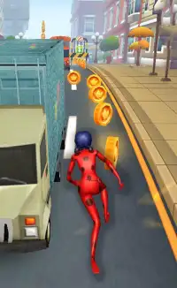 Subway Runner Lady  Super Adventure3D Game Screen Shot 1