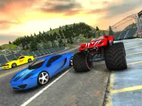 Crazy Car vs Monster Racing 3D Screen Shot 5