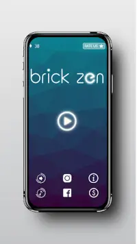 Brick Zen Juego romper ladrillos , ladrillos juego Screen Shot 0