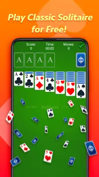 Solitaire Classic - 2020 Free Poker Game Screen Shot 0