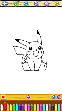 Coloringbook Pokemonnn Starrr Screen Shot 4