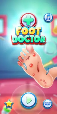 Foot Doctor - Podiatrist Games Screen Shot 0