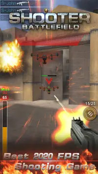Counter Strike Battlefield: Çekim terörist oyunu Screen Shot 2