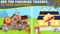 Construction Builder Truck: House Building Games Screen Shot 1