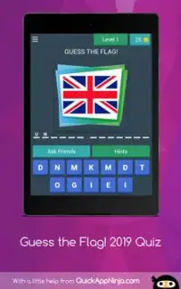 Guess the Flag! 2019 Quiz Screen Shot 7