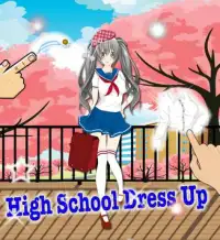 High School Dress Up Story Screen Shot 0