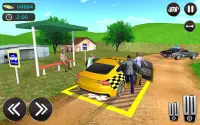 taxichauffeur spel - offroad taxi rijsim Screen Shot 15