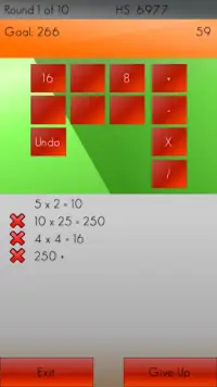Mini Math Screen Shot 2