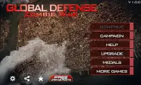 Global Defense: Zombie War Screen Shot 8
