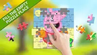 Piggy Jigsaw Puzzle For Kids Game Screen Shot 2