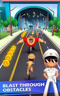 Little Singham Cycle Race Screen Shot 16