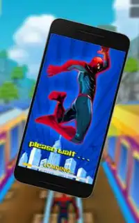 Subway Avengers Runner 3D : Spiderman & Ironman Screen Shot 0