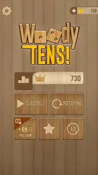 Woody Tens! - Wooden Sudoku Block Puzzle Screen Shot 0