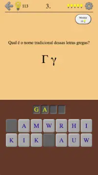 Letras gregas e alfabeto grego - De Alfa a Ômega Screen Shot 1