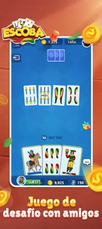 Escoba Online: Spanish card game Screen Shot 9