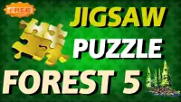 FOREST 5 GOLDEN JIGSAW PUZZLE (FREE) Screen Shot 0