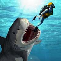 Great White Angry Shark Simulator : Sea World Sim