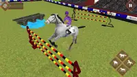 Jumping Horse Simulator : Derby Horse Race 3D Screen Shot 3